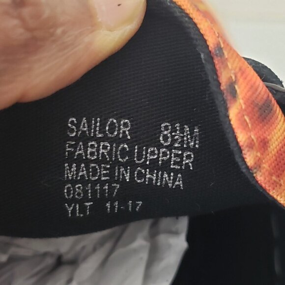 Loudmouth Flames Sailor Boat Style Loafers - Picture 10 of 11